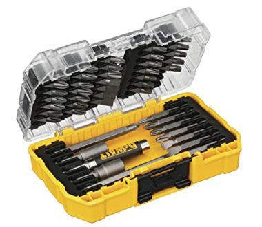 כלי עבודה מכל הסוגים כללי סט ביטים של DEWALT איכותי ביותר 45 חלקים, דגם DW2166
